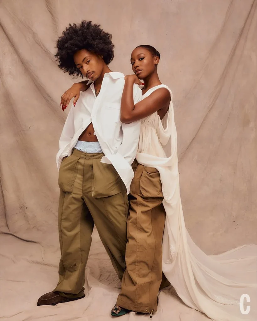 Serena Page and Kordell Beckham