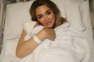 Love Island's Georgia Harrison welcomes first child with partner Jack Stacey